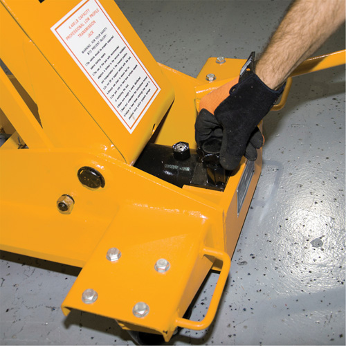 Esco 10812 Yellow Jackit Transmission Jack, 2.2 Ton(s) Lifting Capacity
