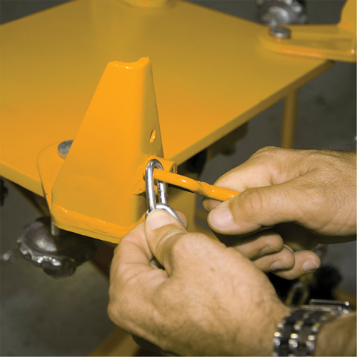 Esco 10812 Yellow Jackit Transmission Jack, 2.2 Ton(s) Lifting Capacity