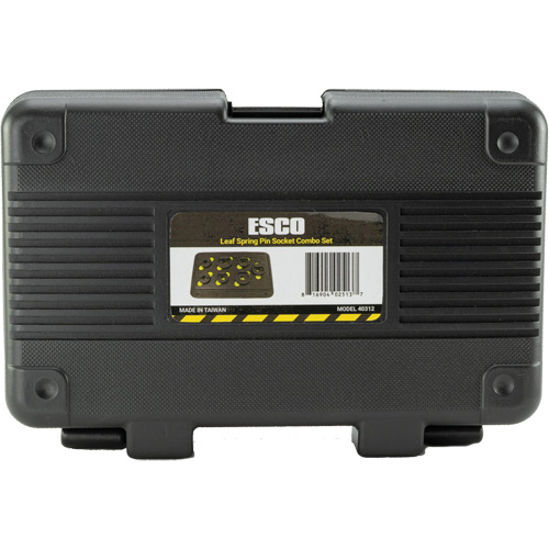 Esco 40312 Threaded Leaf Spring Shackle Pin Remover & Installation Master Set, 7 Pieces, 1/2" Drive Size