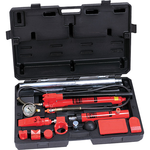 NORCO Lifting 910005C Trousse de r&eacute;paration pour collision et entretien, capacit&eacute; 10 tonnes, avec adaptateurs forg&eacute;s