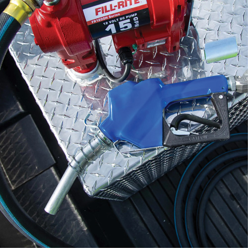 Fill-Rite FRNA075DAU10 Blue Cold Weather Automatic Diesel Spout Nozzle