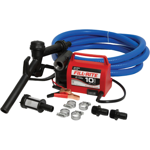 Fill-Rite FR1614 12V DC Fuel Transfer Pump with Nozzle