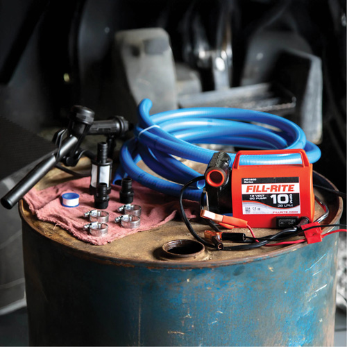 Fill-Rite FR1614 12V DC Fuel Transfer Pump with Nozzle