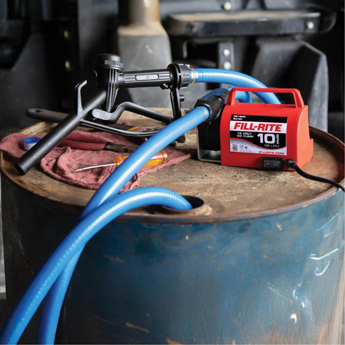Fill-Rite FR1614 12V DC Fuel Transfer Pump with Nozzle