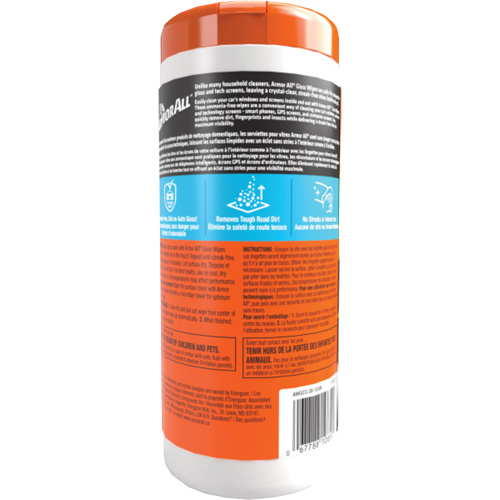 Armor All AWGCC-30-1CAN Lingettes pour le verre
