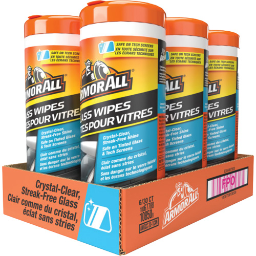 Armor All AWGCC-30-1CAN Lingettes pour le verre