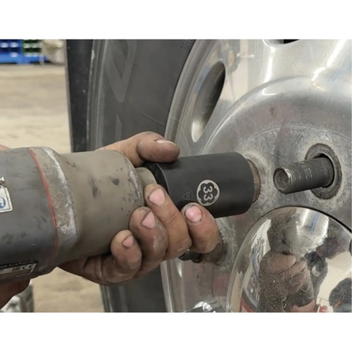 LISLE 13550 Jeu de douilles hexagonales et h&eacute;licoidales pour &eacute;crous de roue de camion