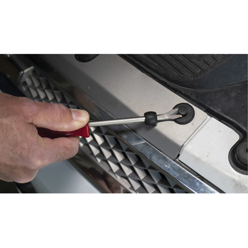 LISLE 35300 Outil dextraction de clips &agrave; pointe &eacute;troite et rainure en V