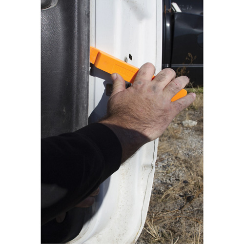 LISLE 69620 Jeu d'assortiment de 5 cales en nylon orange fluo