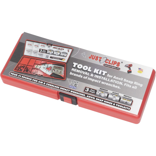 LISLE 86020 Pro Tool Kit for Anvil Snap Ring Removal & Installation