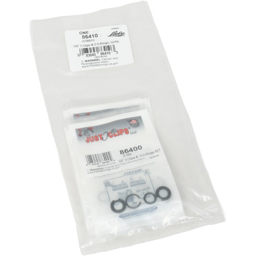 LISLE 86410 1/2" Clips & O-Rings Set - Bulk