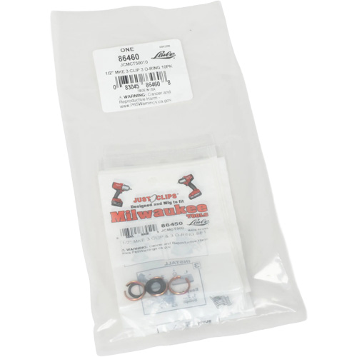 LISLE 86460 1/2" Clips & O-Rings Set for Milwaukee - Bulk
