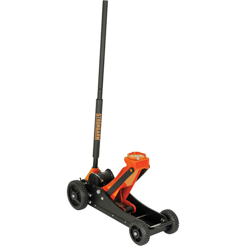 Strongarm 030605 Off-Road Floor Jack, 3 Ton(s) Capacity, 5-9/10" Lowered, 21-13/50" Raised, Manual Hydraulic