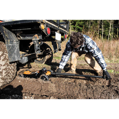 Strongarm 030605 Off-Road Floor Jack, 3 Ton(s) Capacity, 5-9/10" Lowered, 21-13/50" Raised, Manual Hydraulic