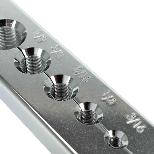 JET H1120 Trousse d'outils d'&eacute;vasement double SAE de 7 morceaux avec coffret moul&eacute; par soufflage
