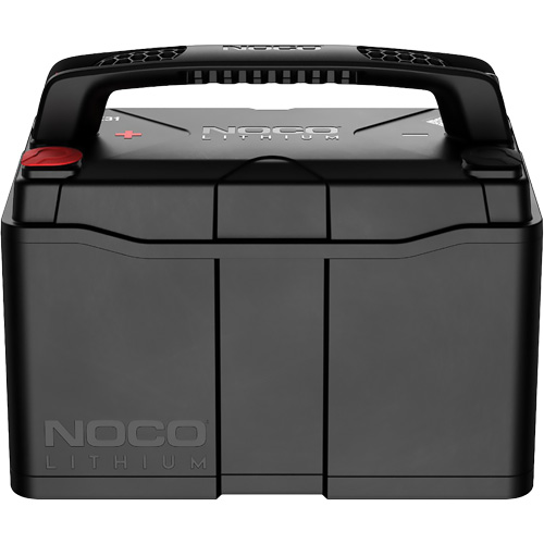 NOCO NLX31 Batterie lithium-ion LiFePO4 &agrave; double usage de groupe 31, 120 Ah