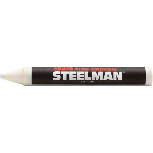 Steelman 00063 Crayons blancs semi-permanents pour marquage des pneus
