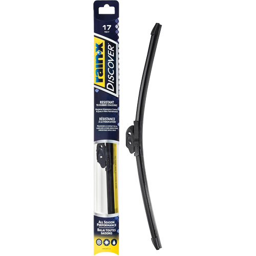 Rain-X 79517 Balais d'essuie-glace Rain-X Discover, 17", Toute saison