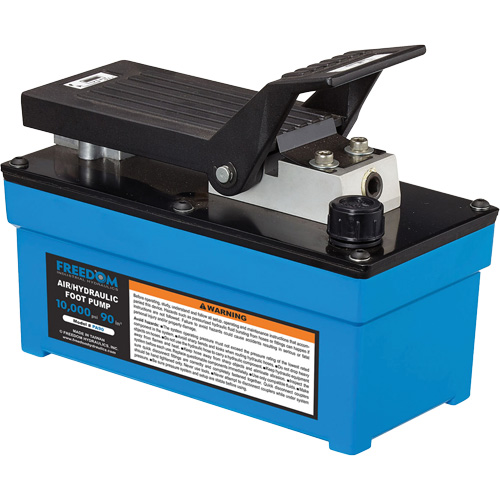 Freedom Hydraulics PA90 Air Actuated Hydraulic Treadle Pump with 90 in³ Oil Capacity