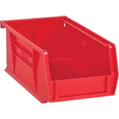 Durham Manufacturing PB30220-17 Bacs Hook-On Bins, 4" la x 3" H x 7" p, Rouge, Capacit&eacute; 10 lb