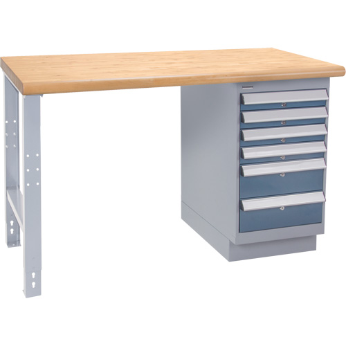 KLETON FN155 Industrial Duty Workbench, 1000 lbs. Cap., 30" W x 60" D, 34" H