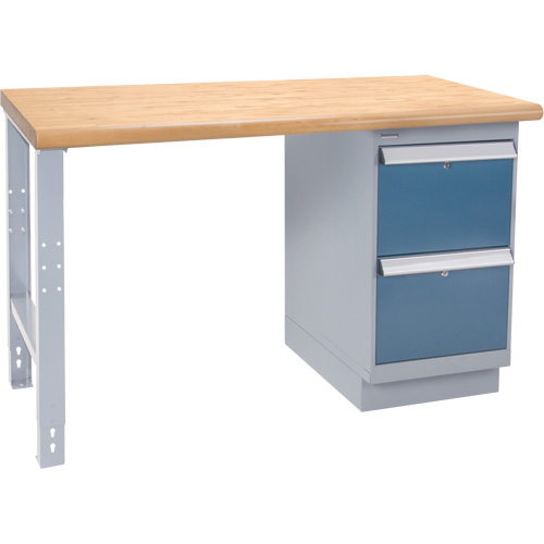 KLETON FN256 &eacute;tabli industriel, Cap 1000 lb, 30" la x 72" p, 34" h