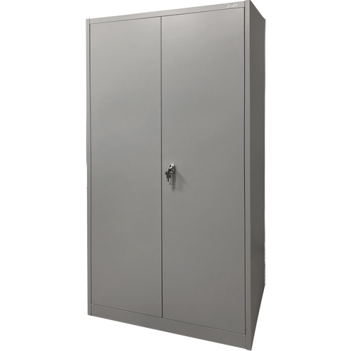KLETON FN426 Armoire de rangement, Acier, 4 Tablettes, 78" h x 36" la x 24" P, Gris