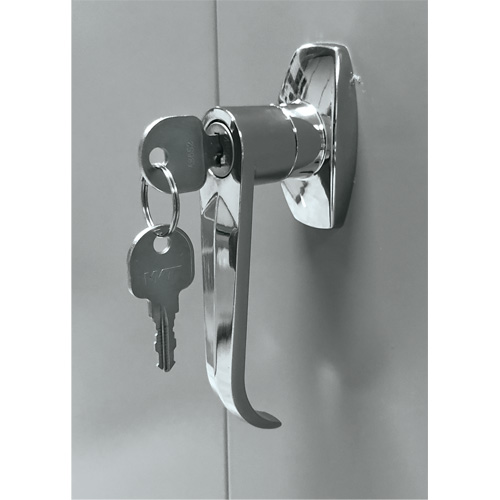 KLETON FN427 Armoire de rangement, Acier, 4 Tablettes, 78" h x 48" la x 24" P, Gris