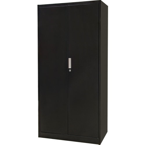 KLETON FN656 Combination Storage Cabinet, 36" W x 18" D x 72" H, Black