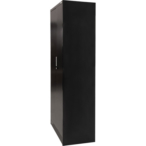 KLETON FN658 Armoire de rangement Hi-Boy, Acier, 4 Tablettes, 72" h x 36" la x 18" P, Noir