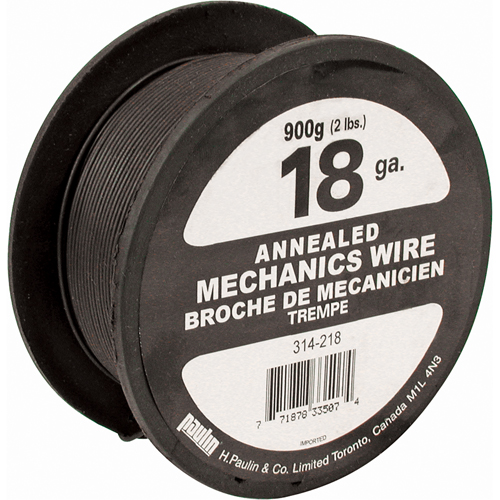 Paulin 314-218 Baling Wire, Black Annealed, 18 ga.
