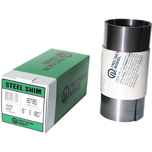 Shim Stock PRECISION BRAND,.003 COPPER 6IN.X100IN. ROLL,1