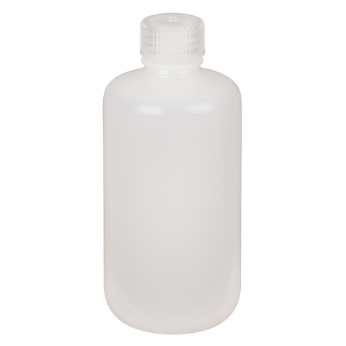 Nalgene 562002-0008 Narrow-Mouth Bottles, Round, 8 oz., Plastic