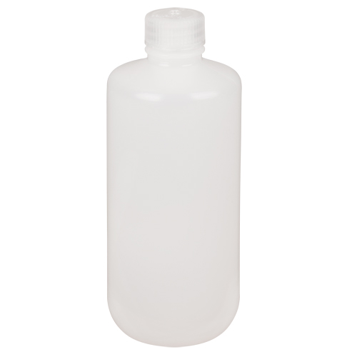 Nalgene 562002-0016 Narrow-Mouth Bottles, Round, 16 oz., Plastic