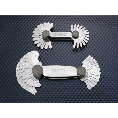 STARRETT Screw Pitch Gauges International Metric Standard HT736