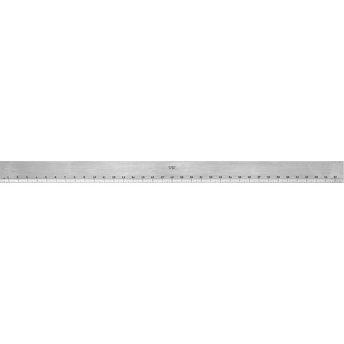 Starrett 387-36 Bordure droite en acier s&eacute;rie 387 avec biseau & bordure gradu&eacute;e, 36" lo, 2-13/32" la, &eacute;paisseur de 7/32"