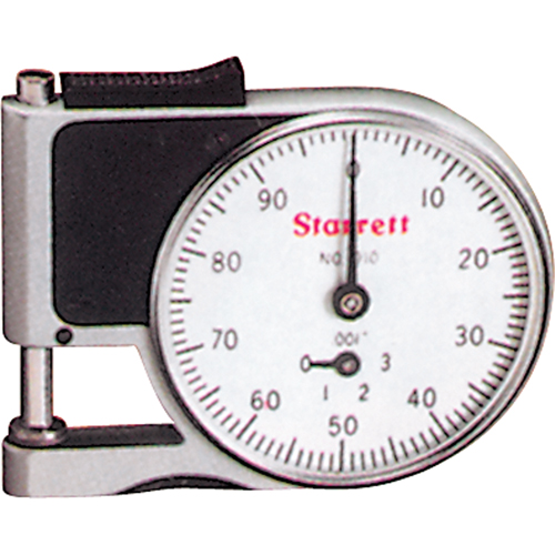 Starrett 1010Z Dial Pocket Gauges, 0" - 0.375" Range