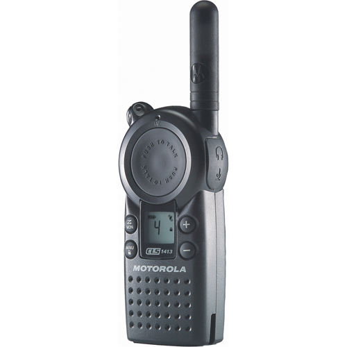 MOTOROLA CLS Series TwoWay Business Radio, UHF Radio Band, 4 Channels