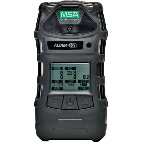 MSA 10115141 D&eacute;tecteurs multigaz ALTAIR 5X, 5 Gaz, CO/H2S/LIE/O2/SO2