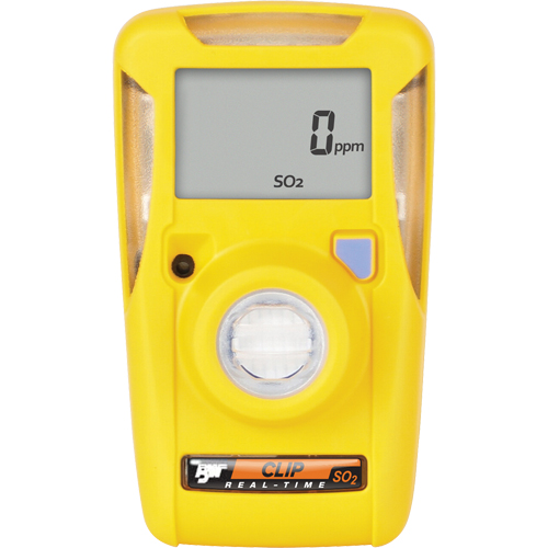 Honeywell BWC2R-S24 BW Clip Real Time Gas Detector, Single Gas, SO2