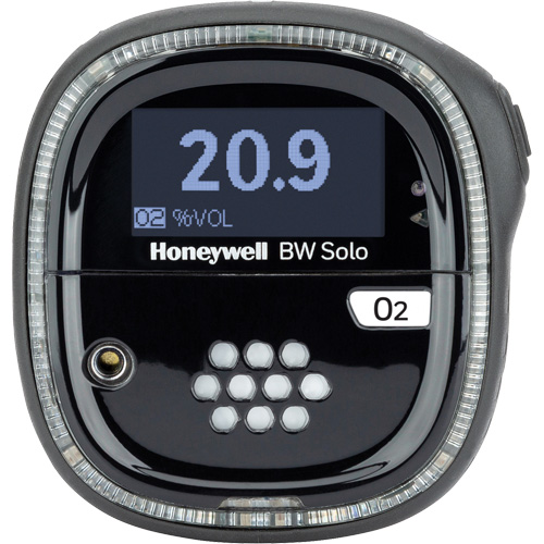 Honeywell BWS1-XL-B BW Wireless Solo Gas Detector, Single Gas, O2