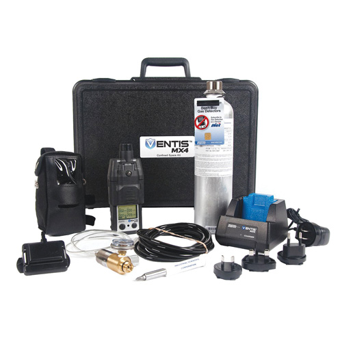 Industrial Scientific  VK-K1232110111 Ventis&reg; MX4 Confined Space Kit with Integral Pump, 4 Gas, LEL - CO - H2S -O2