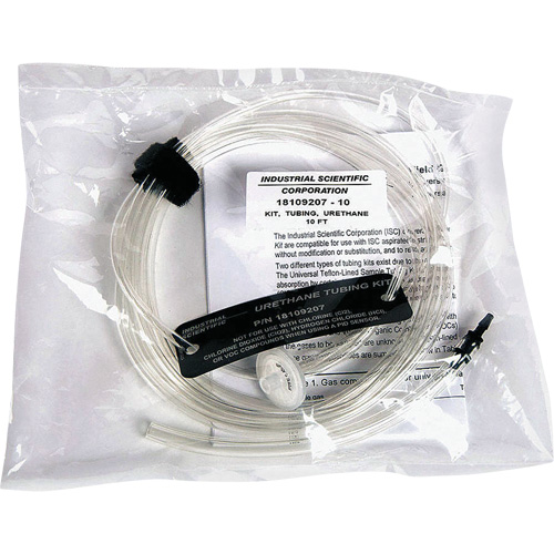 Industrial Scientific  18109207-100 Urethane Sample Tubing Kit with Dust Filter/Water Stop