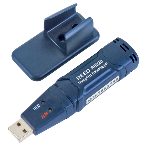 Reed Instruments R6020 Temperature/Humidity Data Loggers, -35°C to 80°C (-31°F to 176°F)