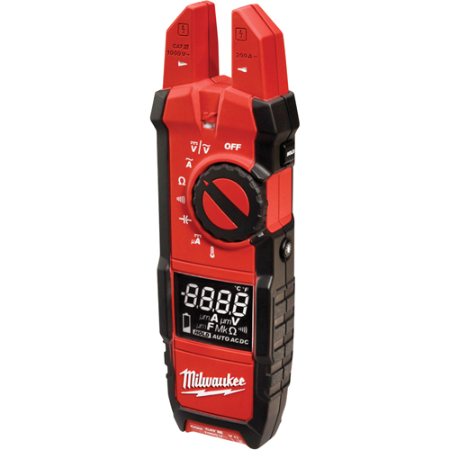 Milwaukee 2206-20 Appareil de mesure &agrave; fourche pour CVC/R, Tension c.a./c.c., Courant c.a./c.c.