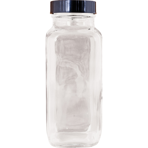  IA672 Bottle, Square, 8 fl. Oz., Glass