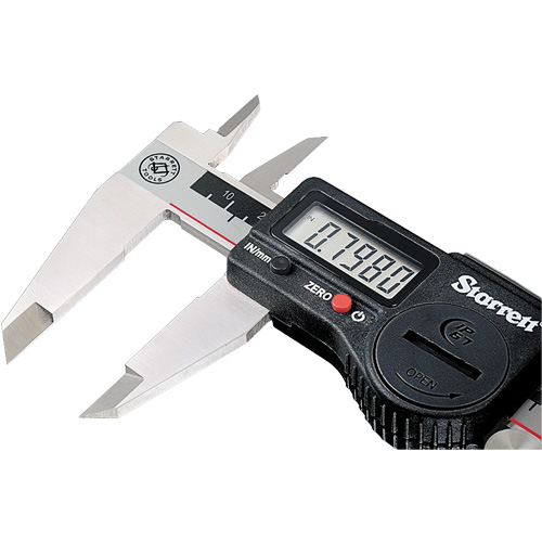 Starrett 798A-6/150 Electronic Caliper, 0,0005" (0,01 mm) Resolution, 0" - 6" (0 mm - 150 mm) Range