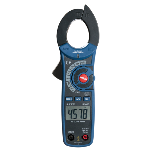 Reed Instruments R5020 Clamp Meter, AC Current