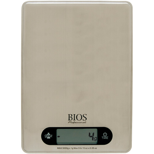 BIOS 600SC Portion Control Scale, 9 lbs. / 5000 g  Cap., 1 g / 0.1 oz. Graduations