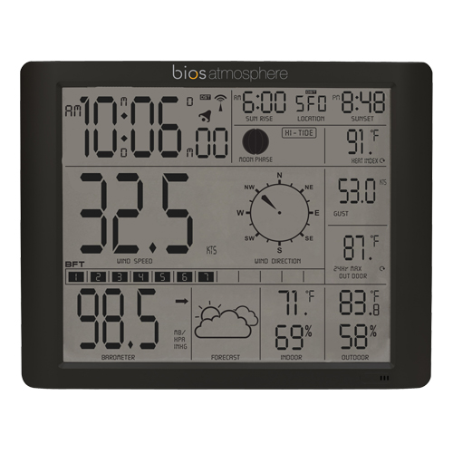 BIOS 375BC Jumbo Weather Station